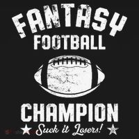 Fantasy Football Champion Funny Draft Party Kit Sports Women's Hoodie thumb 2