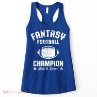 Fantasy Football Champion Funny Draft Party Kit Sports Women's Tank Top thumb 0