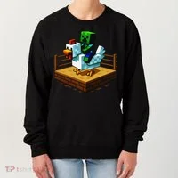 Funny Fighting Chicken Video Games Women's Sweatshirt thumb 0