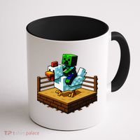 Funny Fighting Chicken Video Games Coffee Mug thumb 1