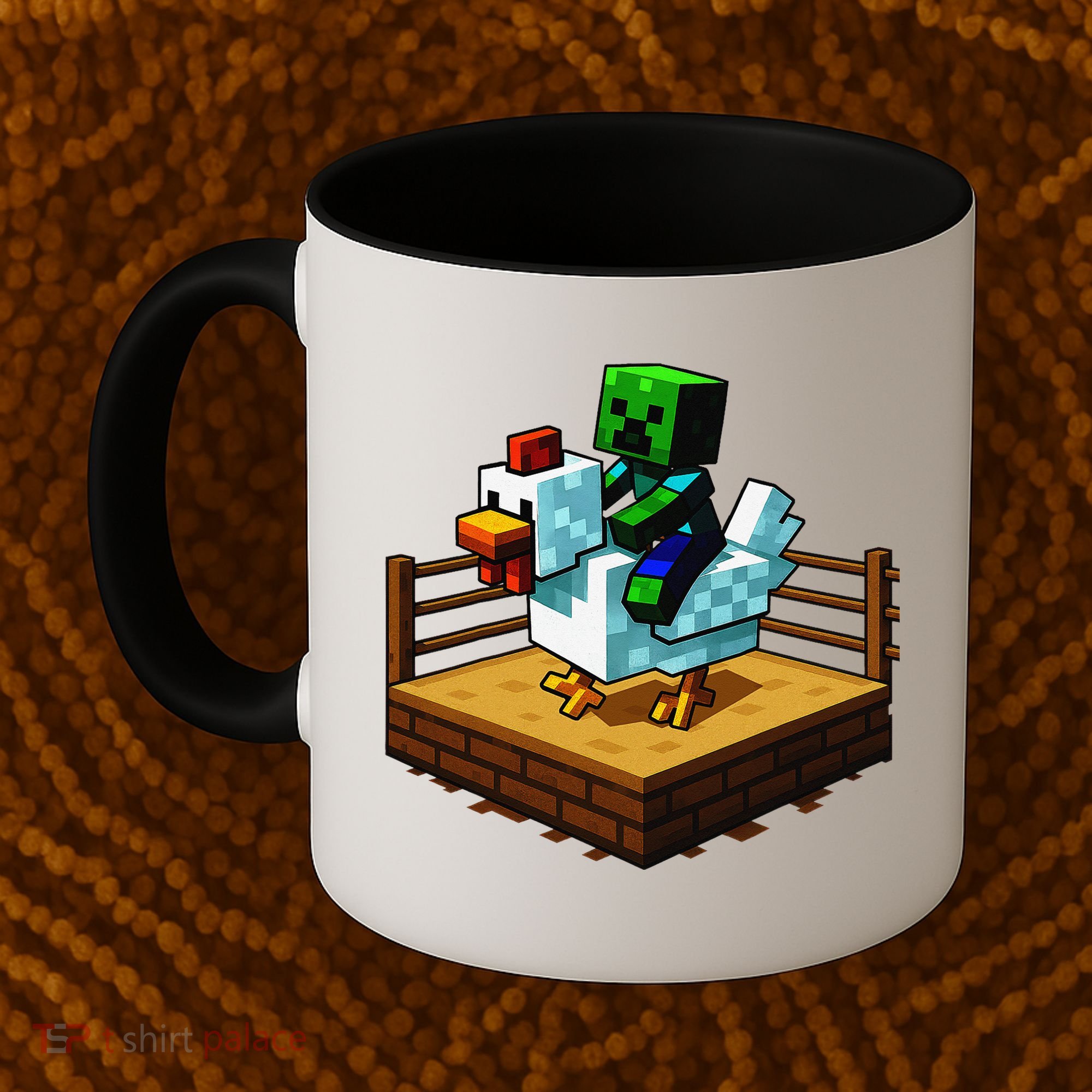 Funny Fighting Chicken Video Games Coffee Mug