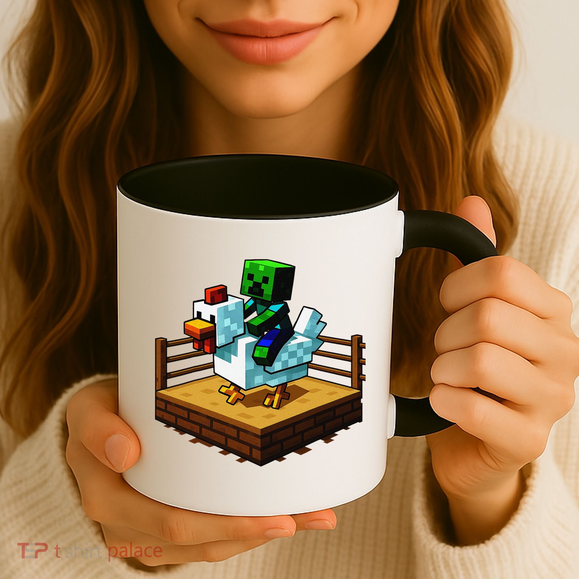 Funny Fighting Chicken Video Games Coffee Mug