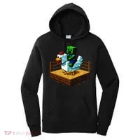Funny Fighting Chicken Video Games Women's Hoodie thumb 0