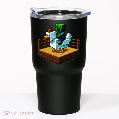 Funny Fighting Chicken Video Games Tumbler