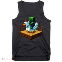 Funny Fighting Chicken Video Games Tank Top thumb 0