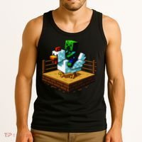 Funny Fighting Chicken Video Games Tank Top thumb 3