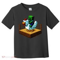 Funny Fighting Chicken Video Games Toddler T-Shirt thumb 0