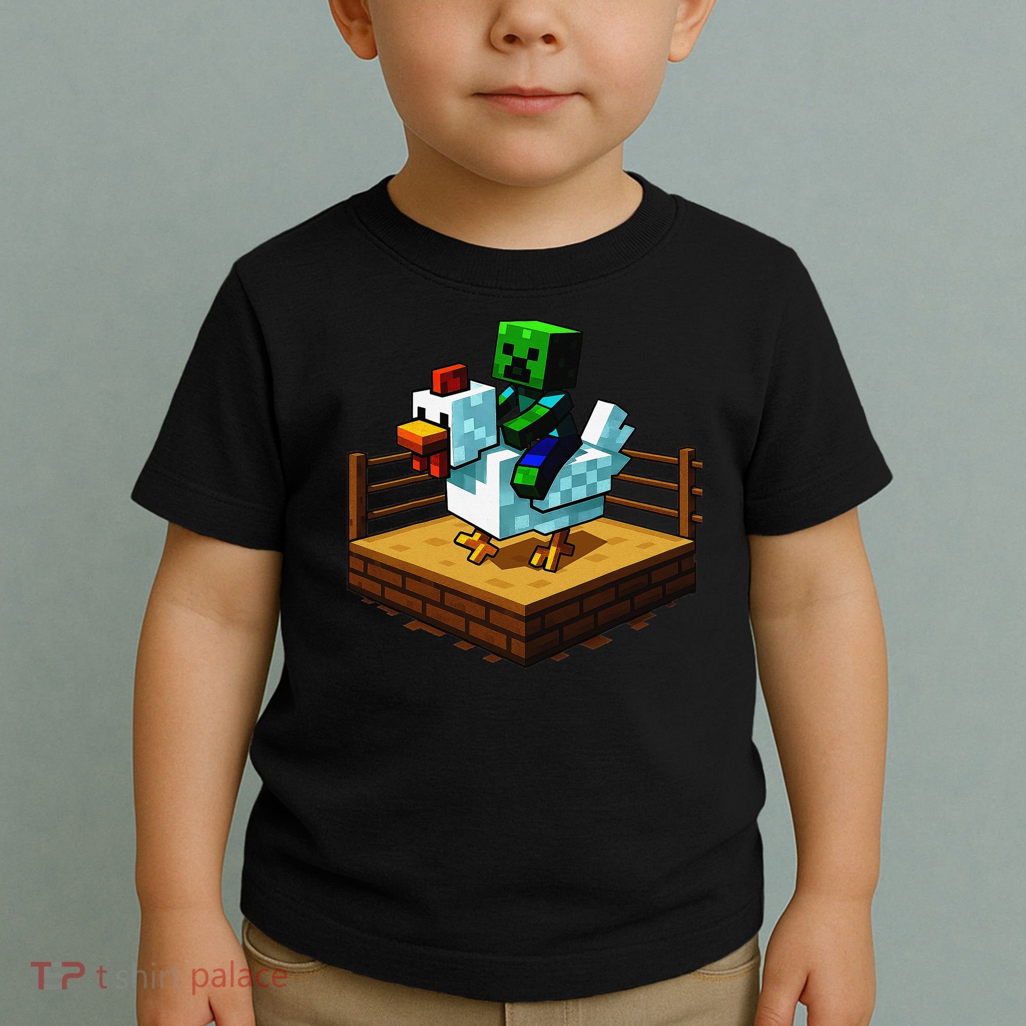 Funny Fighting Chicken Video Games Toddler T-Shirt
