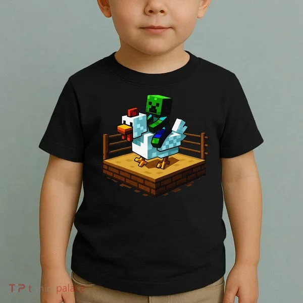 Funny Fighting Chicken Video Games Toddler T-Shirt