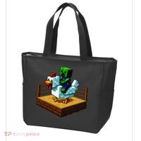 Funny Fighting Chicken Video Games Tote Bag thumb 3