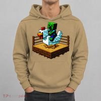 Funny Fighting Chicken Video Games Hoodie thumb 0