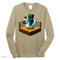Funny Fighting Chicken Video Games Long Sleeve Shirt thumb 0
