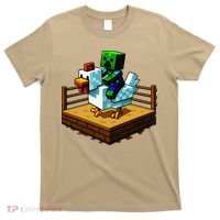 Funny Fighting Chicken Video Games T-Shirt thumb 0