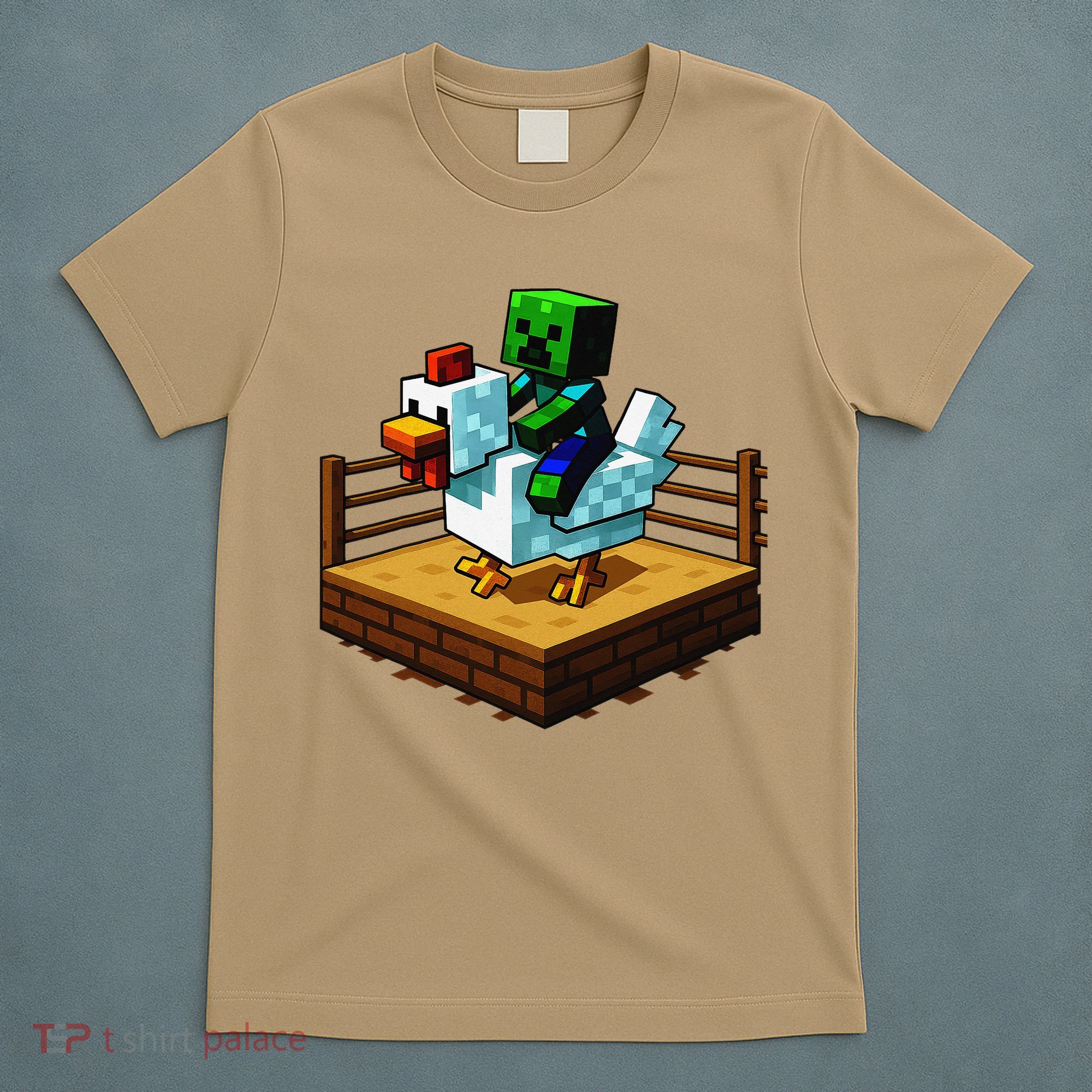 Funny Fighting Chicken Video Games T-Shirt