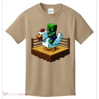 Funny Fighting Chicken Video Games Kids T-Shirt thumb 0
