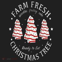 Farm Fresh Christmas Tree Cakes Funny Tree Farm Xmas Pajamas Beanie thumb 2