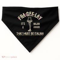 Frageelay Funny Christmas Story Fragile Lamp Classic USA-Made Doggie Bandana thumb 0