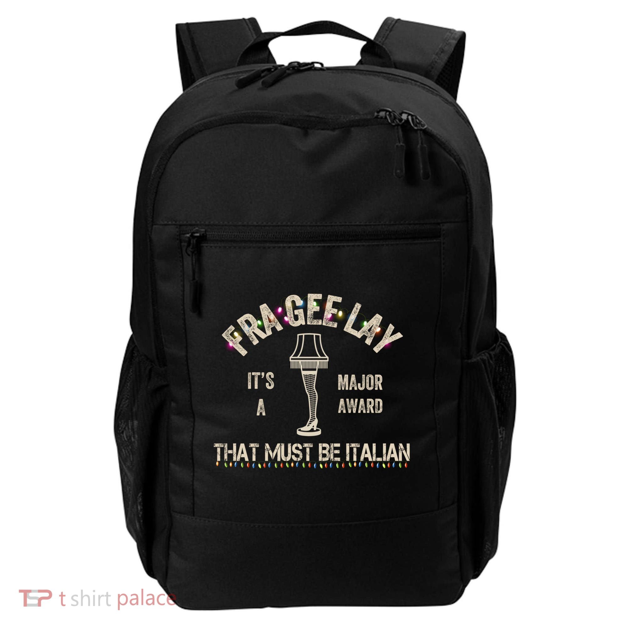 Frageelay Funny Christmas Story Fragile Lamp Classic Backpack