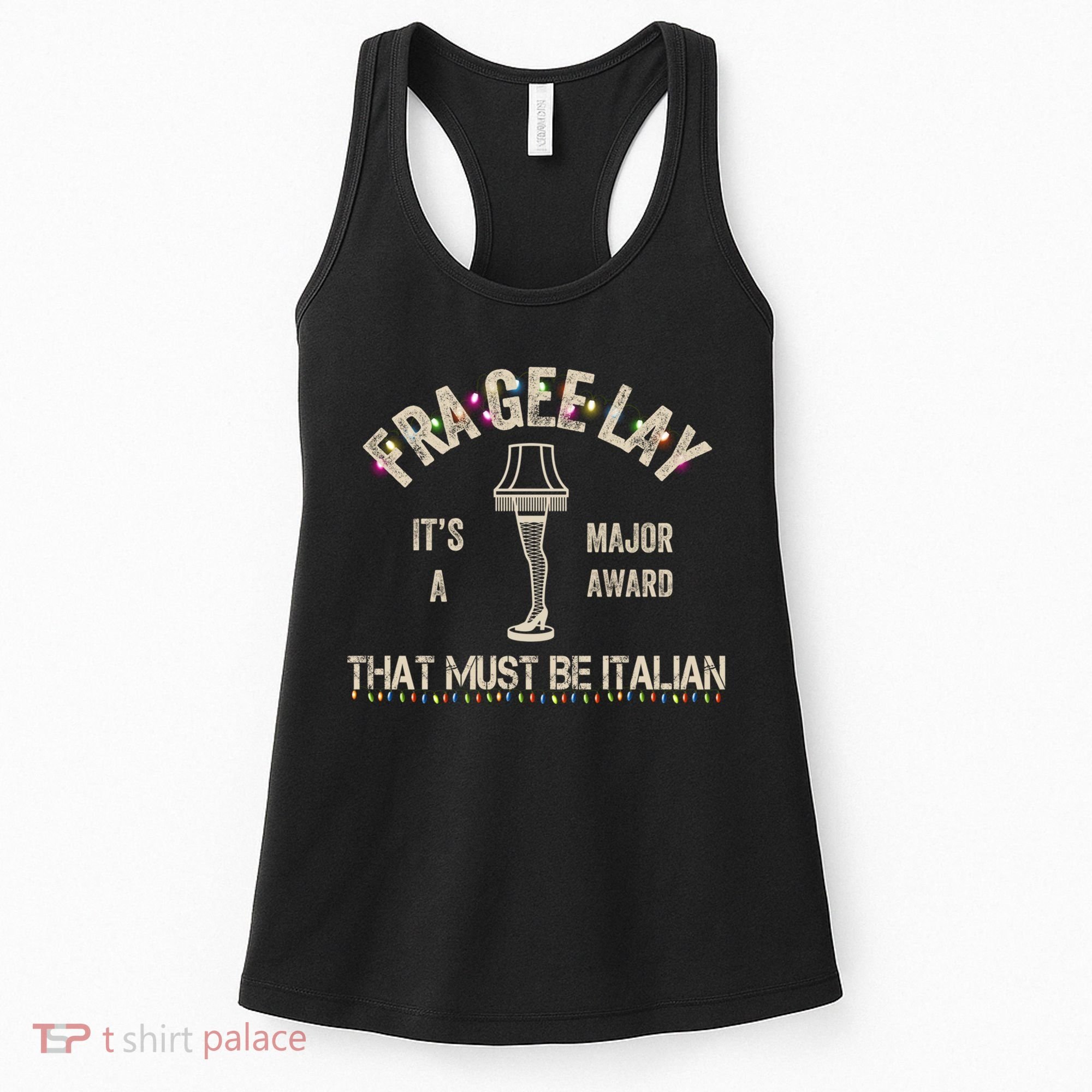 Frageelay Funny Christmas Story Fragile Lamp Classic Women's Tank Top