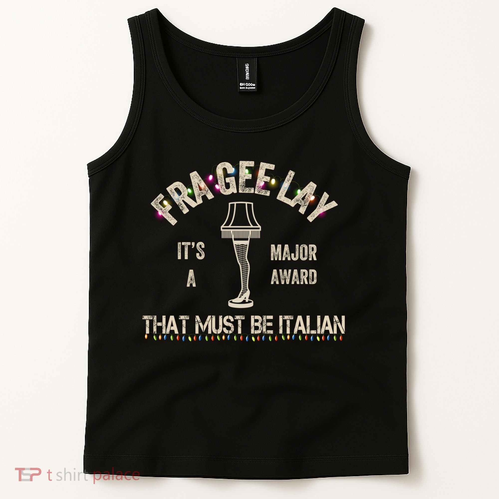 Frageelay Funny Christmas Story Fragile Lamp Classic Tank Top