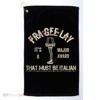 Frageelay Funny Christmas Story Fragile Lamp Classic Golf Towel thumb 0