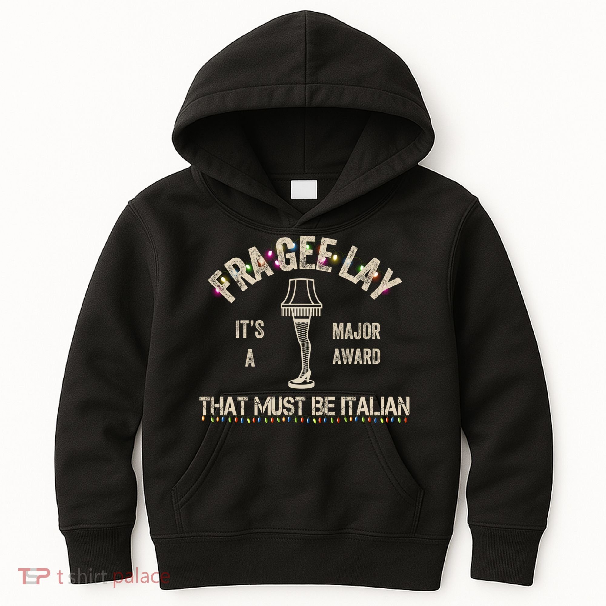 Frageelay Funny Christmas Story Fragile Lamp Classic Kids Hoodie