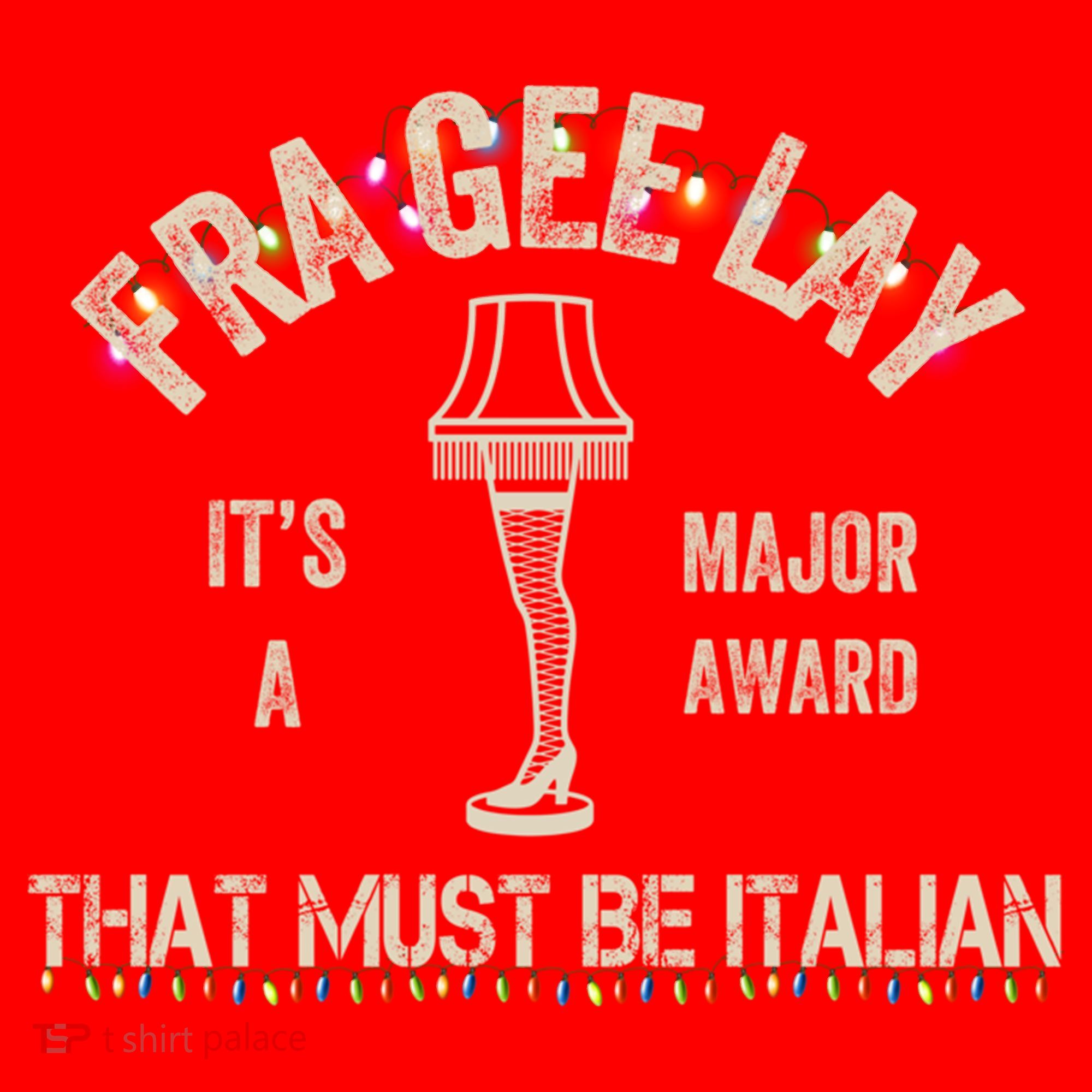 Frageelay Funny Christmas Story Fragile Lamp Classic Santa Hat