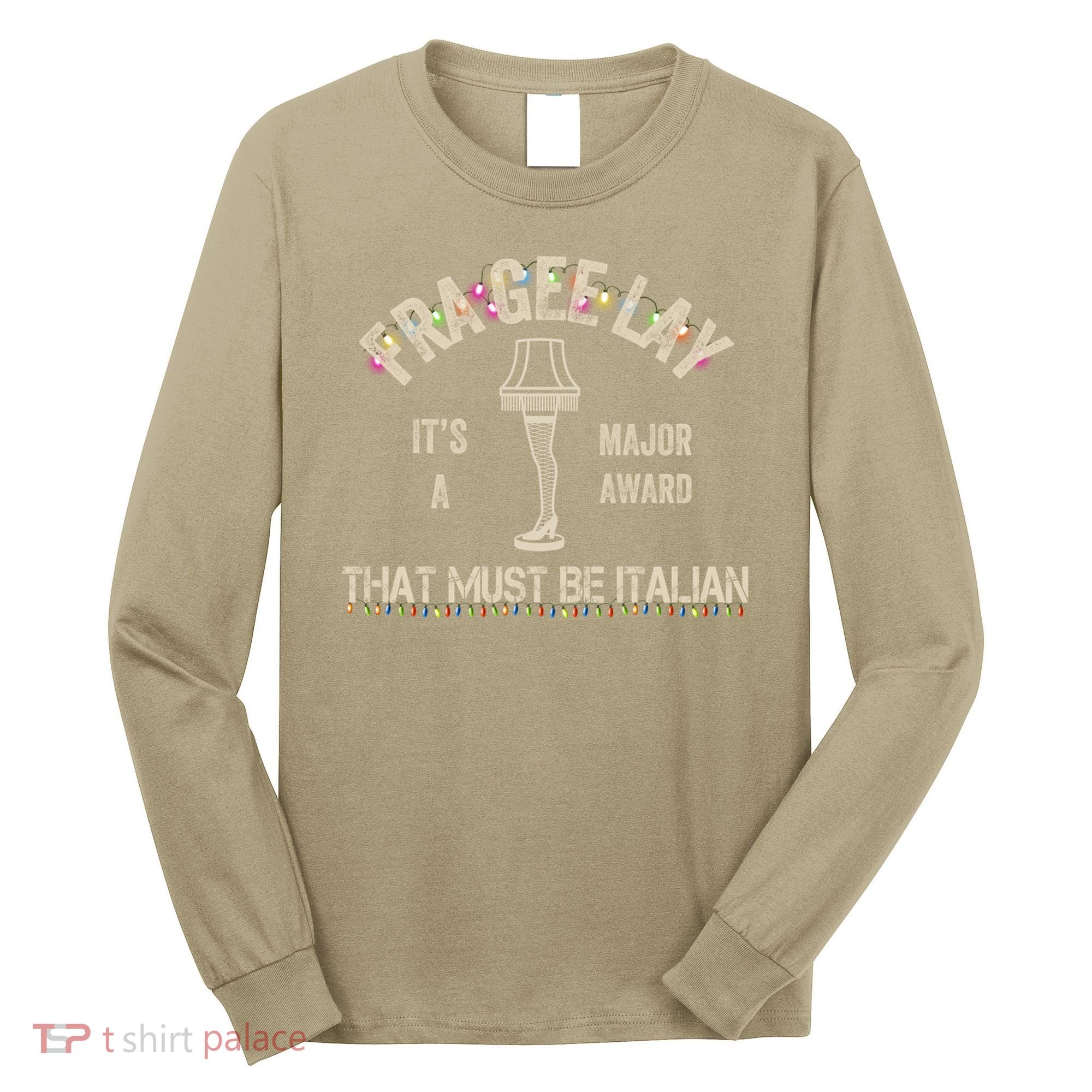 Frageelay Funny Christmas Story Fragile Lamp Classic Long Sleeve Shirt