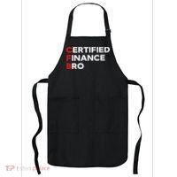 Funny Finance Certified Finance Bro Finance Lovers Apron thumb 0