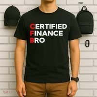 Funny Finance Certified Finance Bro Finance Lovers T-Shirt thumb 6
