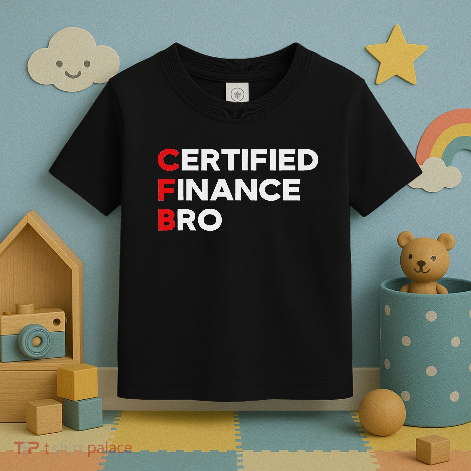 Funny Finance Certified Finance Bro Finance Lovers Toddler T-Shirt