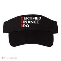 Funny Finance Certified Finance Bro Finance Lovers Visor thumb 0