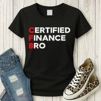 Funny Finance Certified Finance Bro Finance Lovers Women's T-Shirt thumb 3