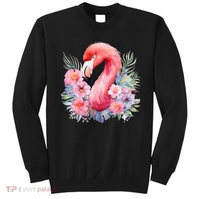Floral Flamingo Cute Tropical Sweatshirt
