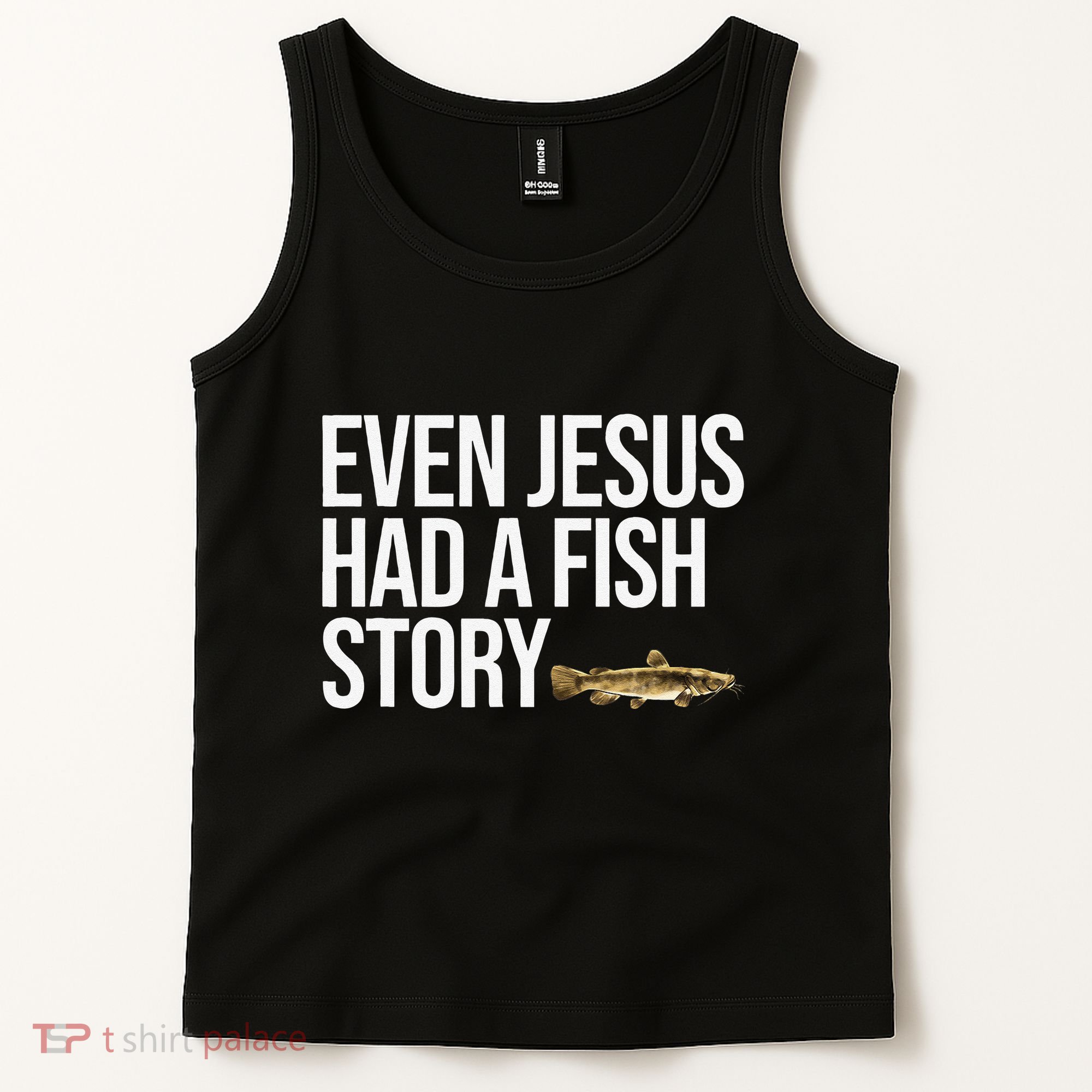 Funny Flathead Catfish Fishing Freshwater Angler Gift Tank Top