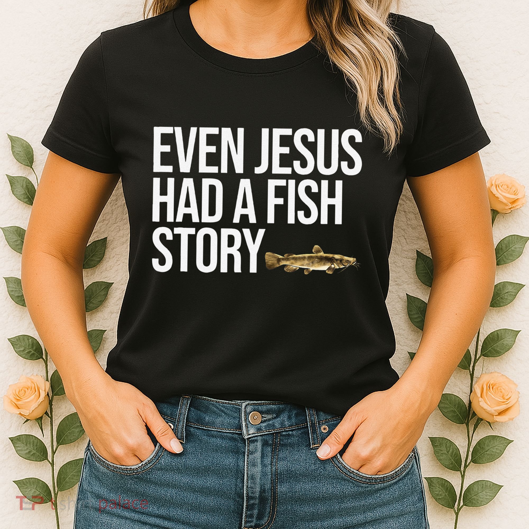 Funny Flathead Catfish Fishing Freshwater Angler Gift Women's T-Shirt