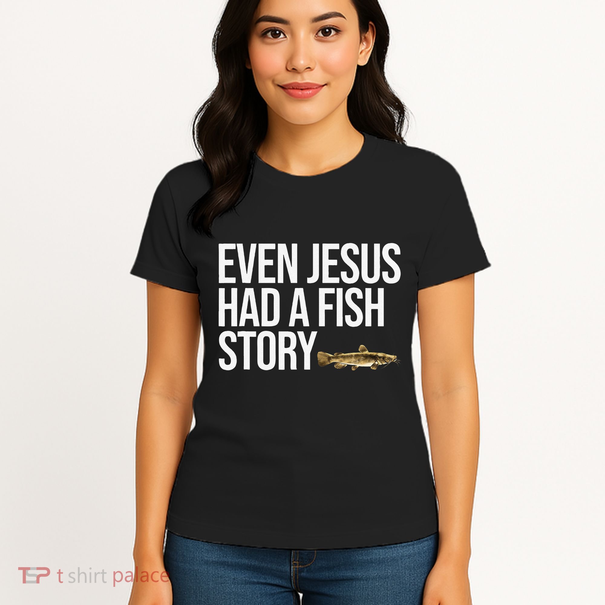Funny Flathead Catfish Fishing Freshwater Angler Gift Women's T-Shirt