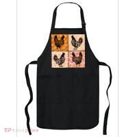 Floral Fall Chicken Cute Thankgiving Apron thumb 0