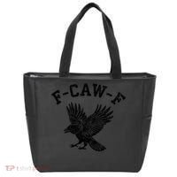 Funny F CAW F Crow Tote Bag thumb 0