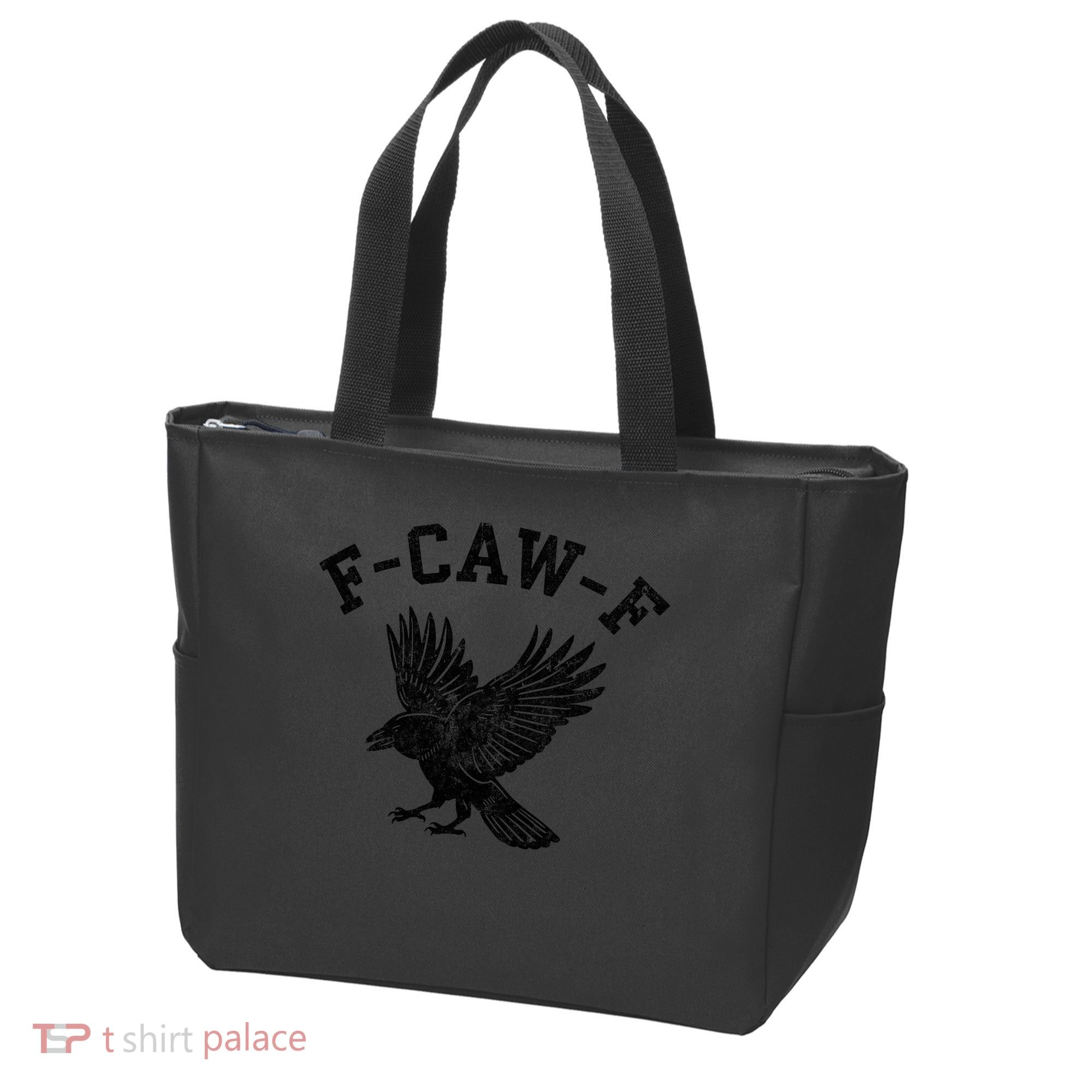 Funny F CAW F Crow Tote Bag