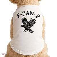 Funny F CAW F Crow Doggie Tank thumb 0
