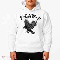 Funny F CAW F Crow Hoodie thumb 2
