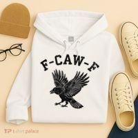 Funny F CAW F Crow Hoodie thumb 4