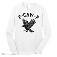 Funny F CAW F Crow Long Sleeve Shirt thumb 0