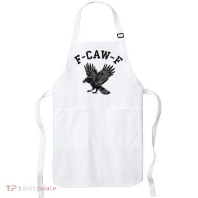 Funny F CAW F Crow Apron