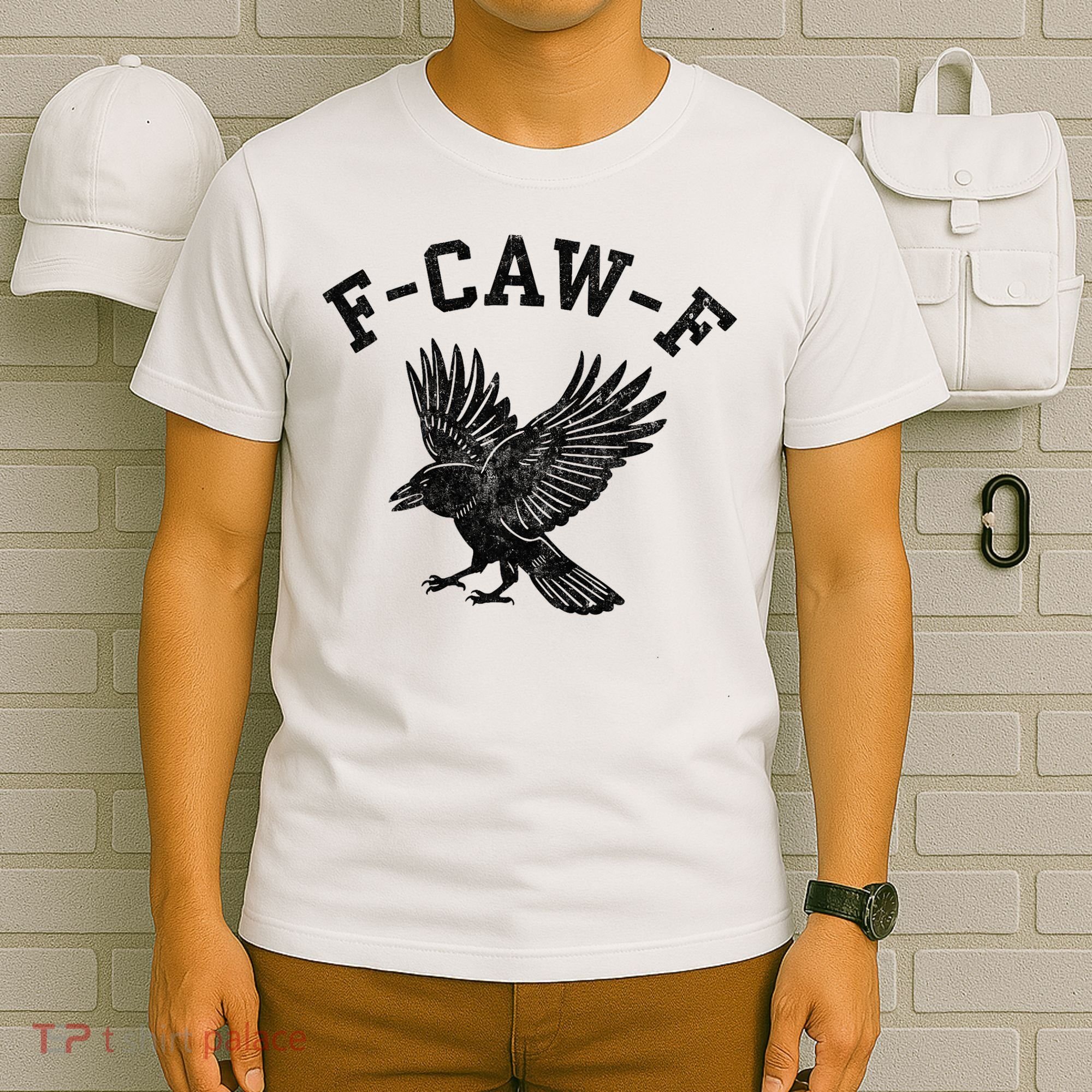 Funny F CAW F Crow T-Shirt