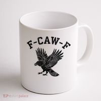 Funny F CAW F Crow Coffee Mug thumb 1