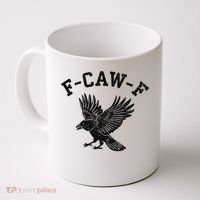 Funny F CAW F Crow Coffee Mug thumb 0