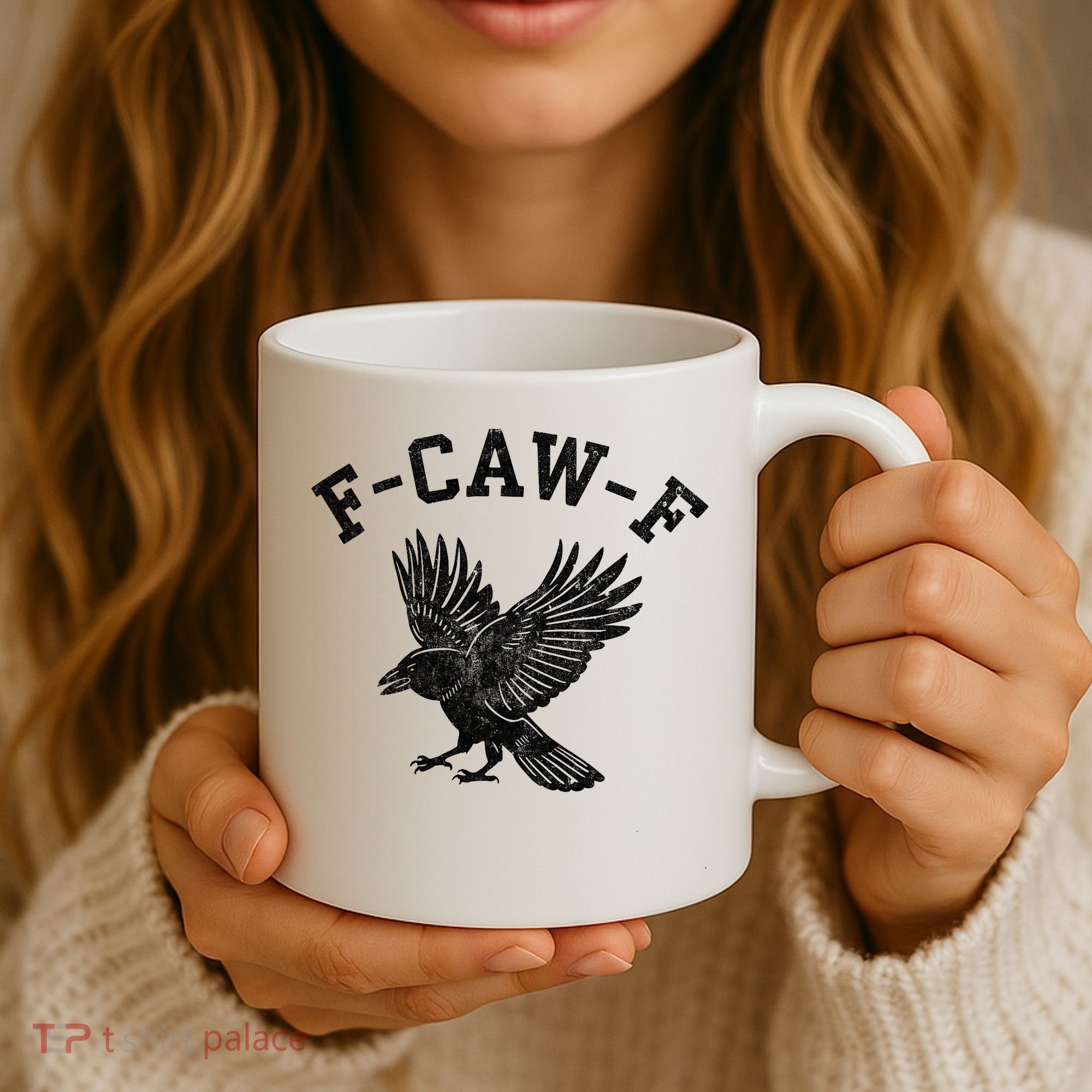Funny F CAW F Crow Coffee Mug