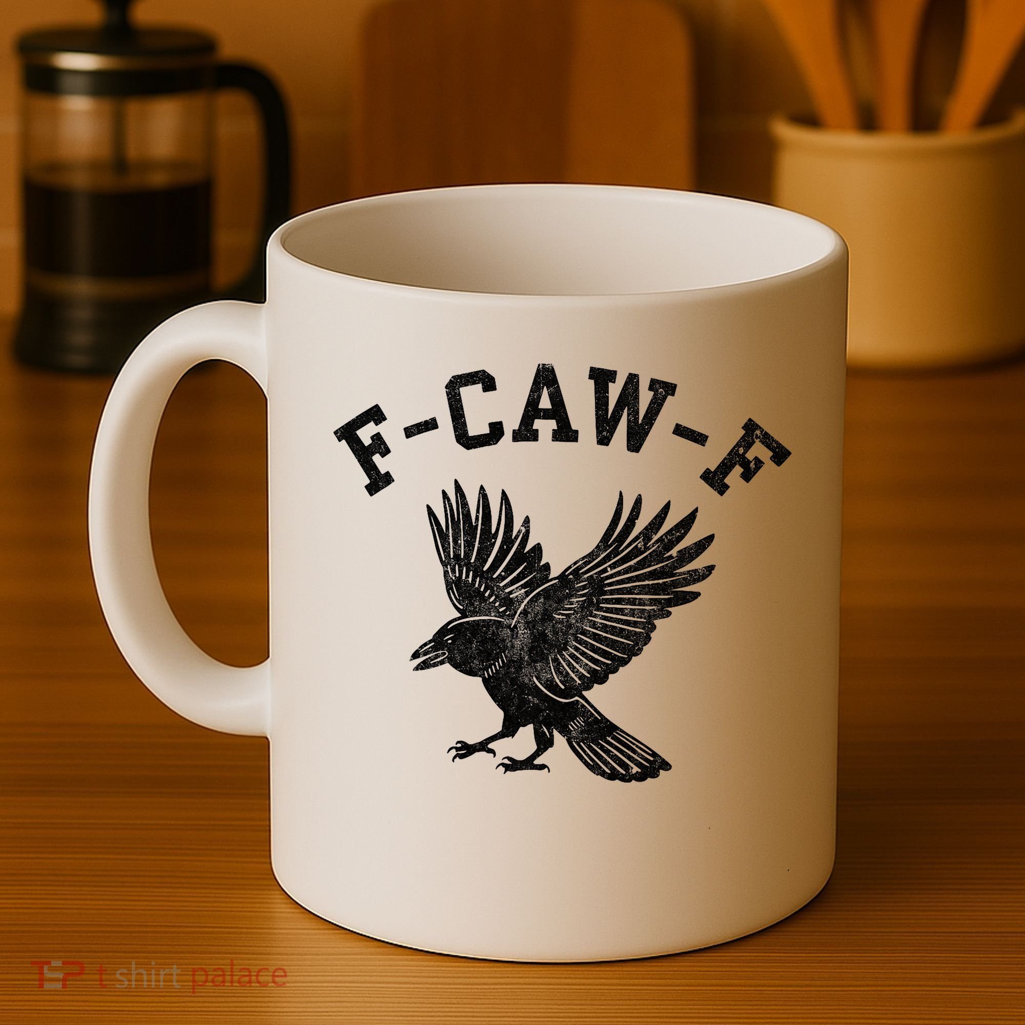 Funny F CAW F Crow Coffee Mug